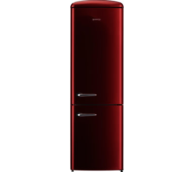 GORENJE  ORK193R Fridge Freezer - Burgundy